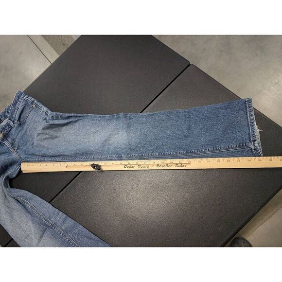 Express Stella Barely Boot Jeans - Light Faded Wash Women's Size 0 - Picture 8 of 8